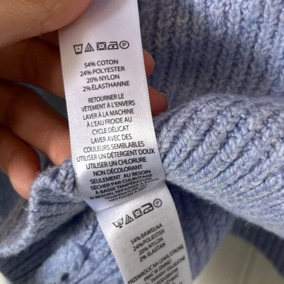 Jessica Simpson Purple Knit Cowl-neck Sweater - Picture 4 of 11